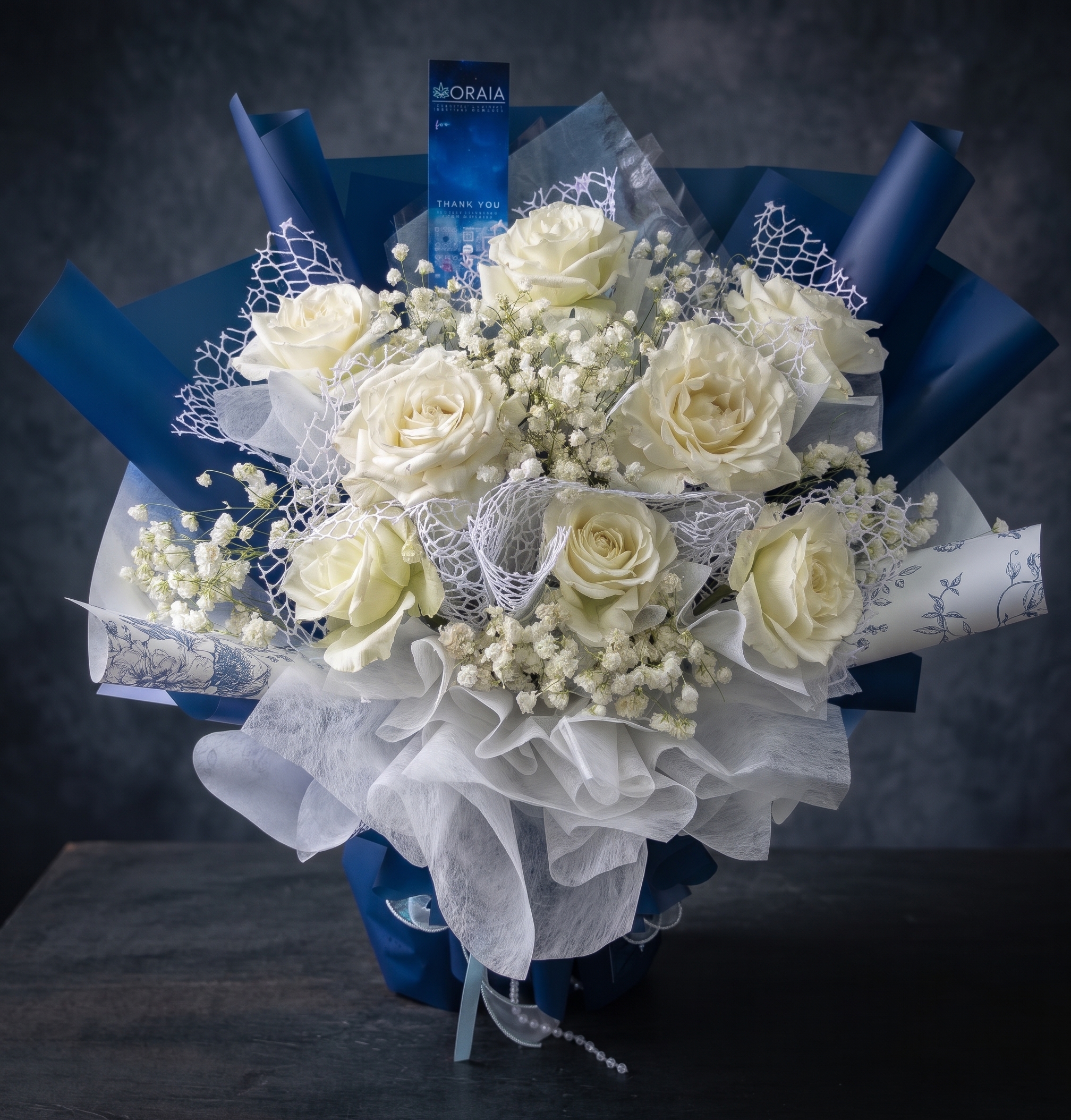 Althea: Roses, White