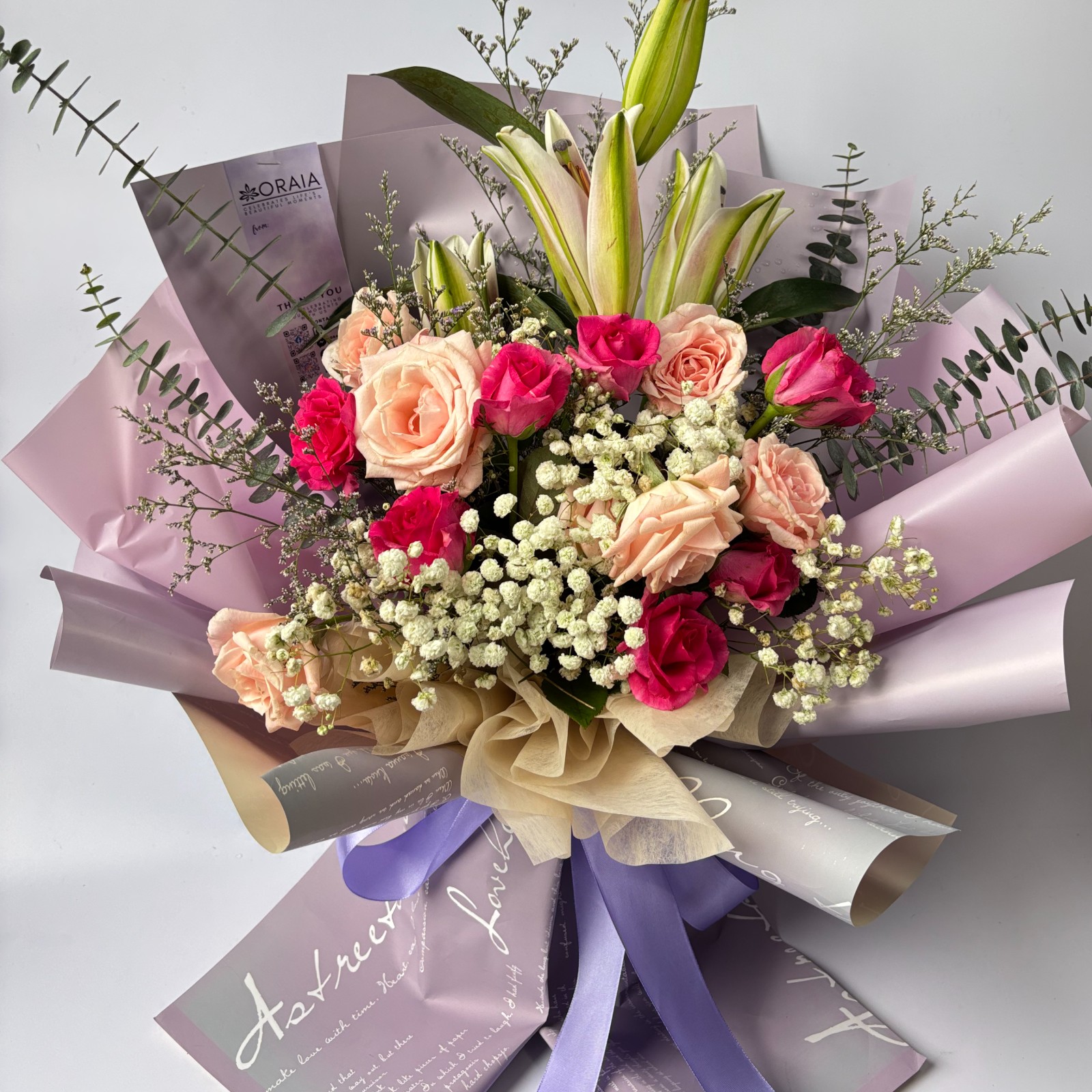 Amy: Mixed, Fuschia