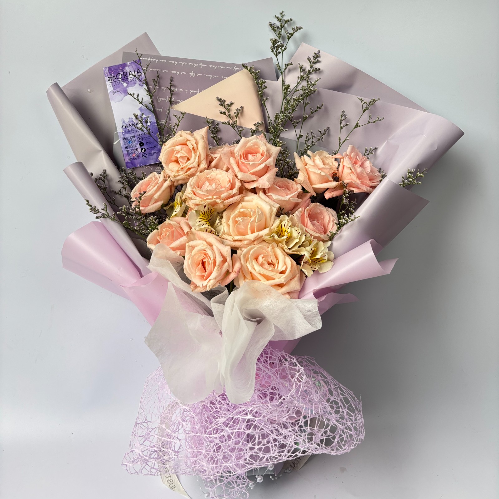 Bianca: Roses, Peach
